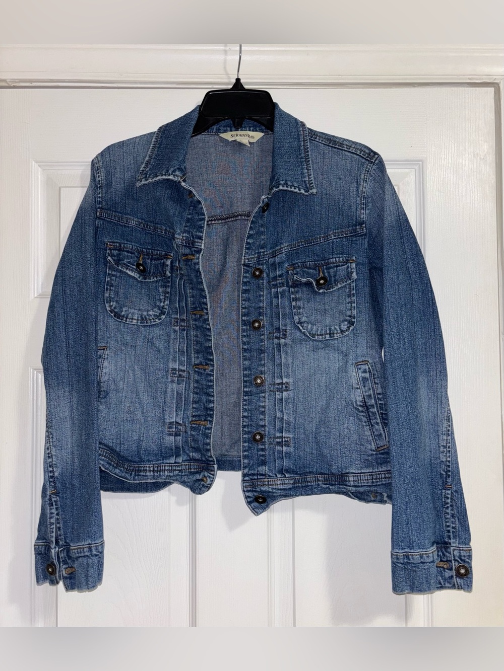 St. John’s Bay Denim Jacket Size Medium